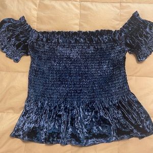 Off shoulder glam too